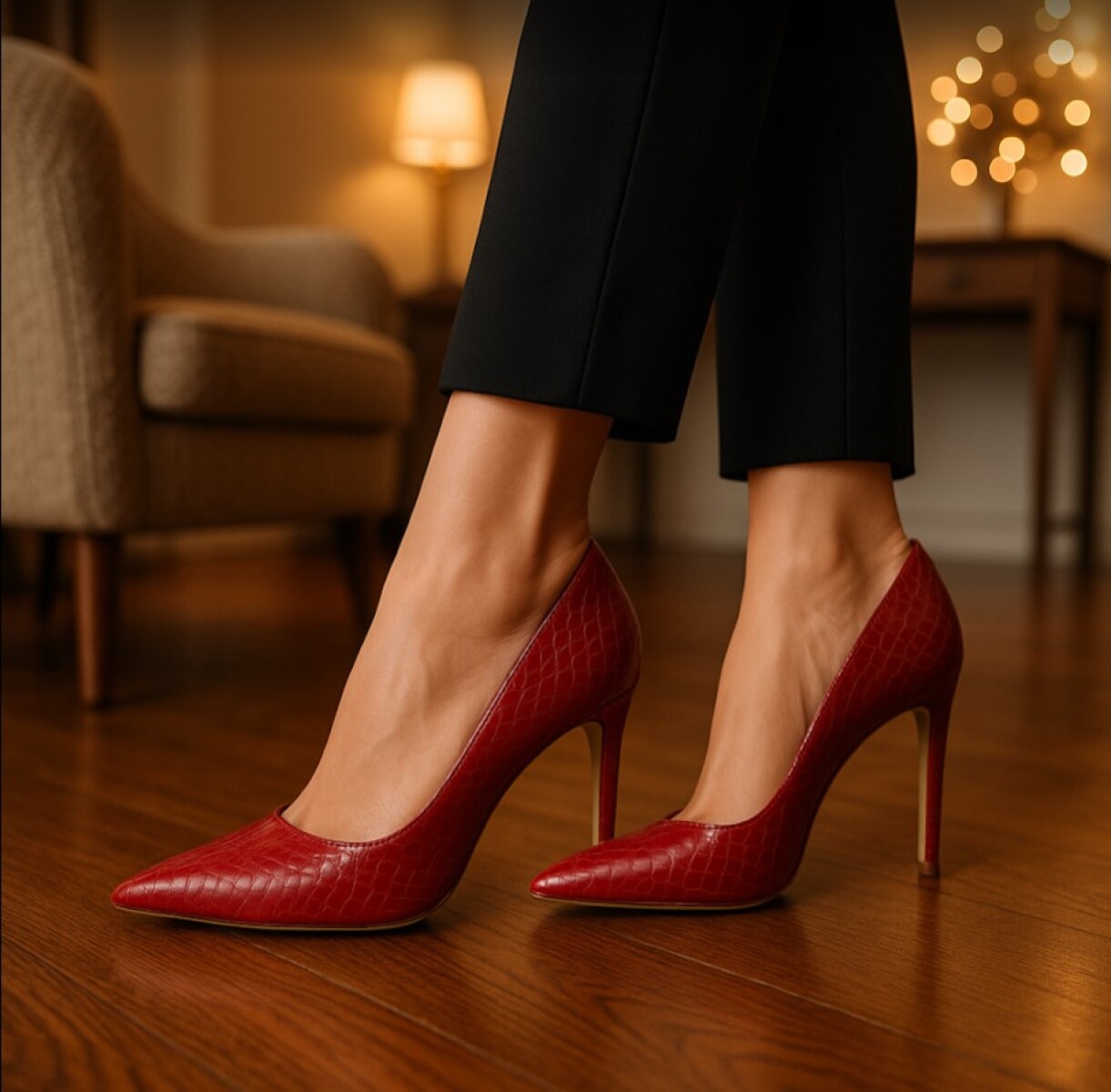 Stiletto Piton Scarlet - Rojo 
