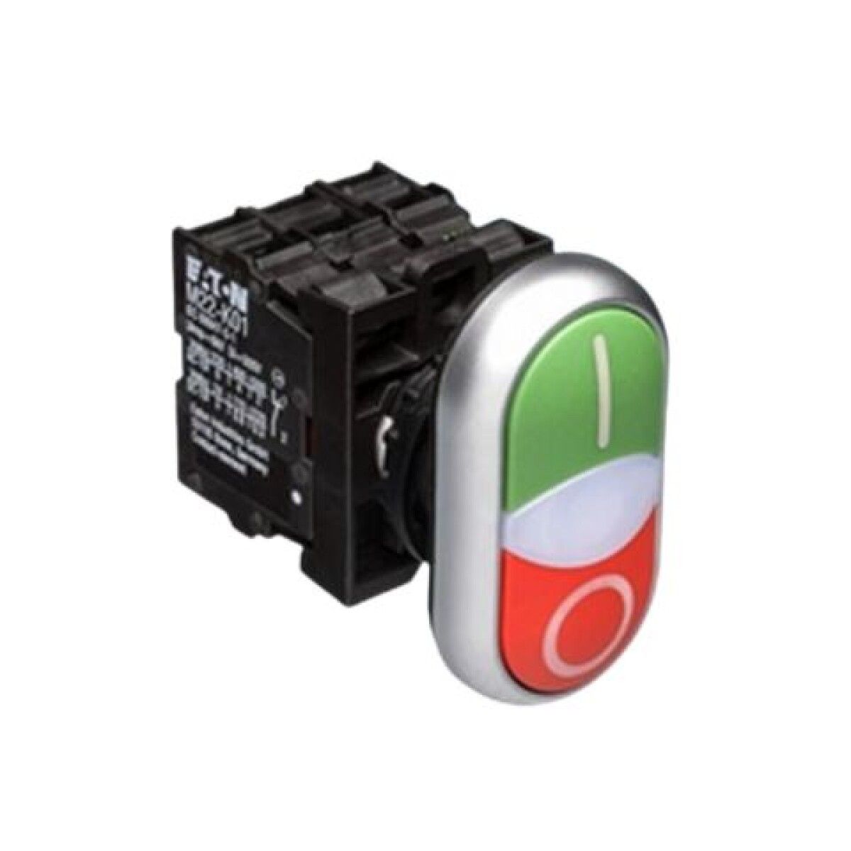 CABEZAL DE PULSADOR DOBLE C/ SEÑALIZADOR LED SERIE TITAN - EATON 