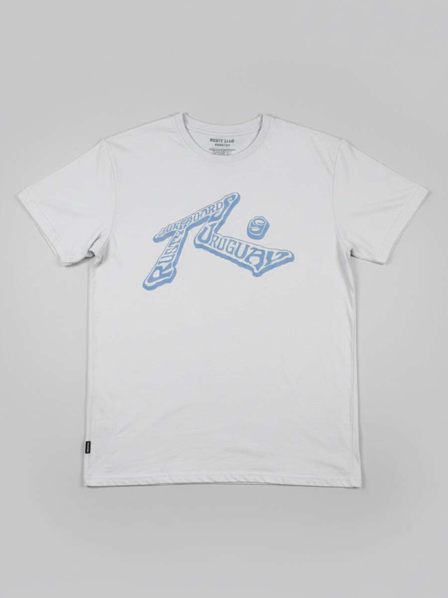 T-SHIRT MUNDIAL RUSTY - Celeste 
