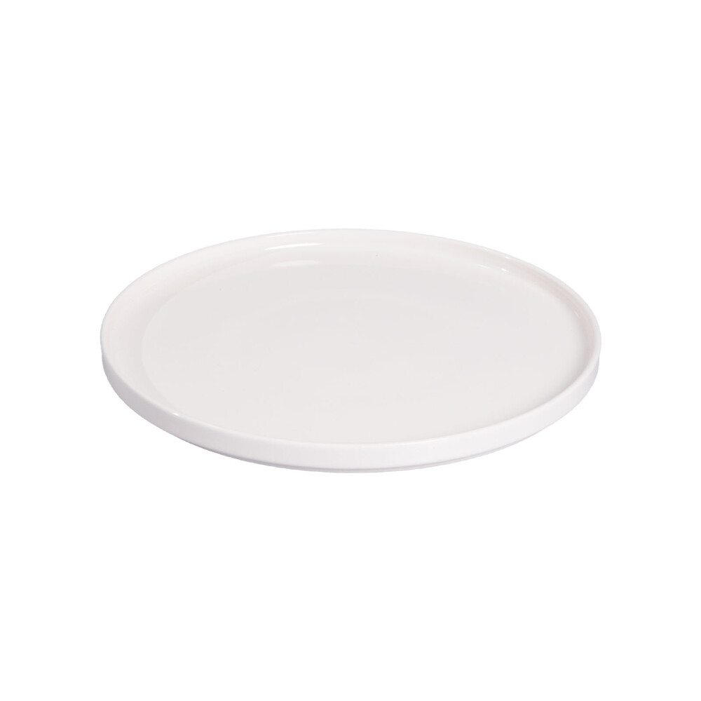 PLATO CERAMICA BLANCO ANDY