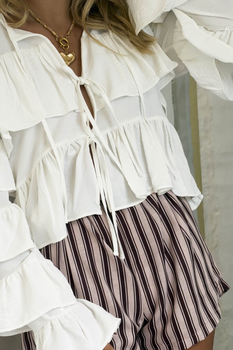 BLUSA SAVANNA WHITE BLUSA SAVANNA WHITE