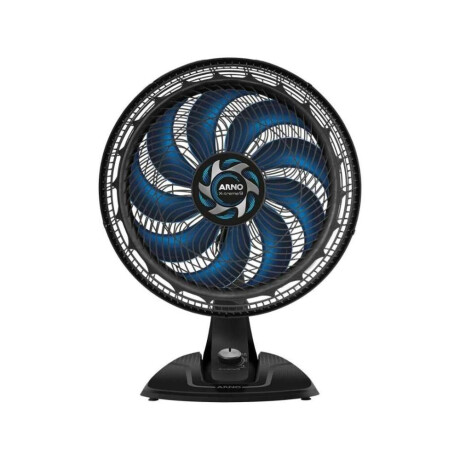 Ventilador De Mesa Arno X-Treme Color Negro Y Azul