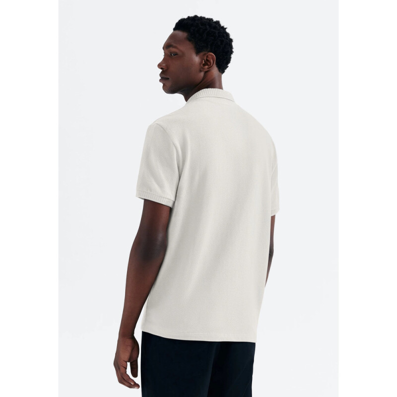 CAMISA POLO MM MASC MARROM CLARO