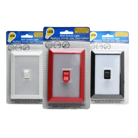 LLAVE DE LUZ LED TIPO INTERRUPTOR PARA PARED A PILA 11X8X1.5CM BLISTER 25597 LLAVE DE LUZ LED TIPO INTERRUPTOR PARA PARED A PILA 11X8X1.5CM BLISTER 25597