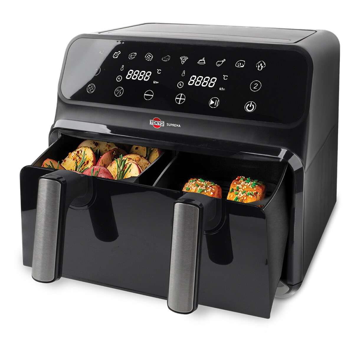 Freidora Tokyo Suprema Doble Canasta 8L EDTOKAFRYER8 