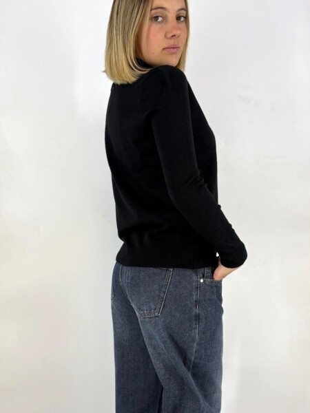 POLERA SLOWLY 8818 NEGRO