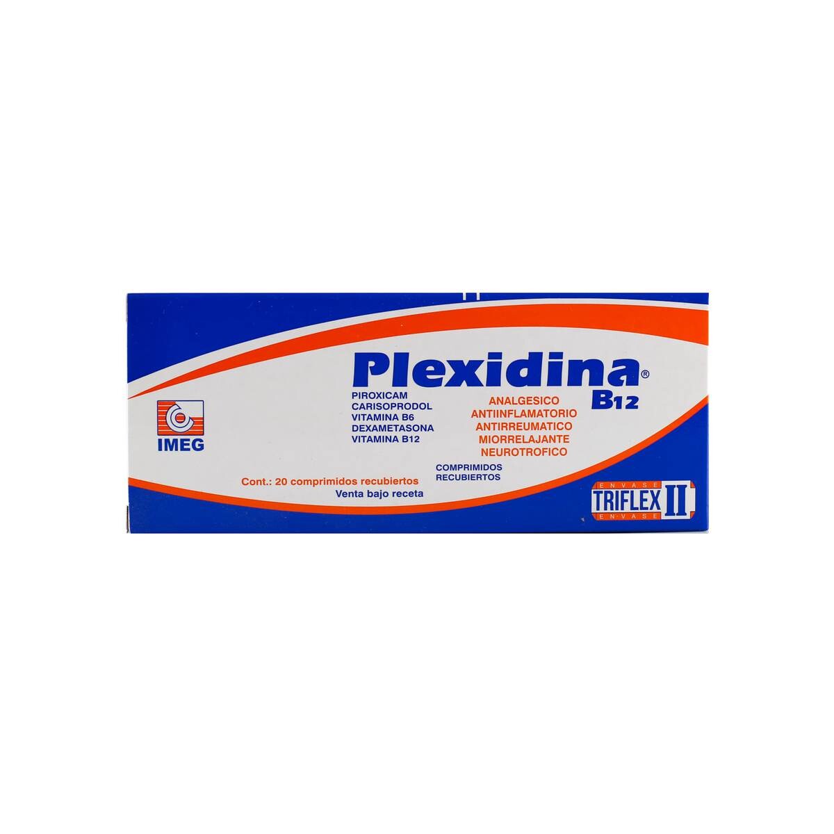 PLEXIDINA B12 CJ X 20 COMP. 