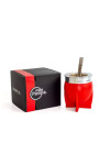 MATE PAMPA XL CON BOMBILLA ROJO