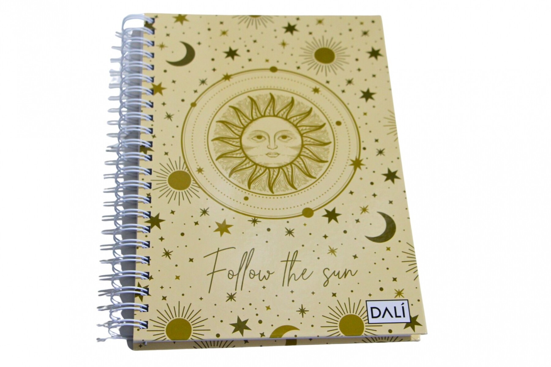 CUADERNOLA DALI 200 HOJAS SUPER TAPA DURA - TAPA FOLLOW THE SUN 
