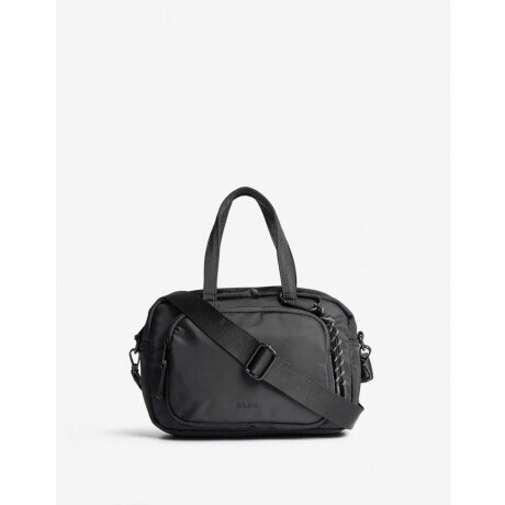 Cartera Bowling De Nylon Negro