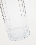 Jarrón Neblan de vidrio transparente 25,5 cm Jarrón Neblan de vidrio transparente 25,5 cm