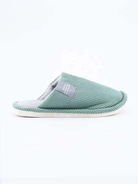 PANTUFLA DOREEN VERDE CLARO
