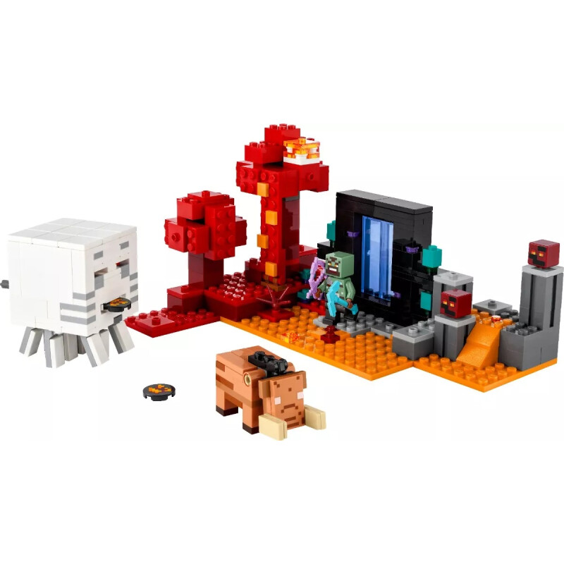 Lego Minecraft 21255 La Emboscada En El Portal Del Nether Lego Minecraft 21255 La Emboscada En El Portal Del Nether
