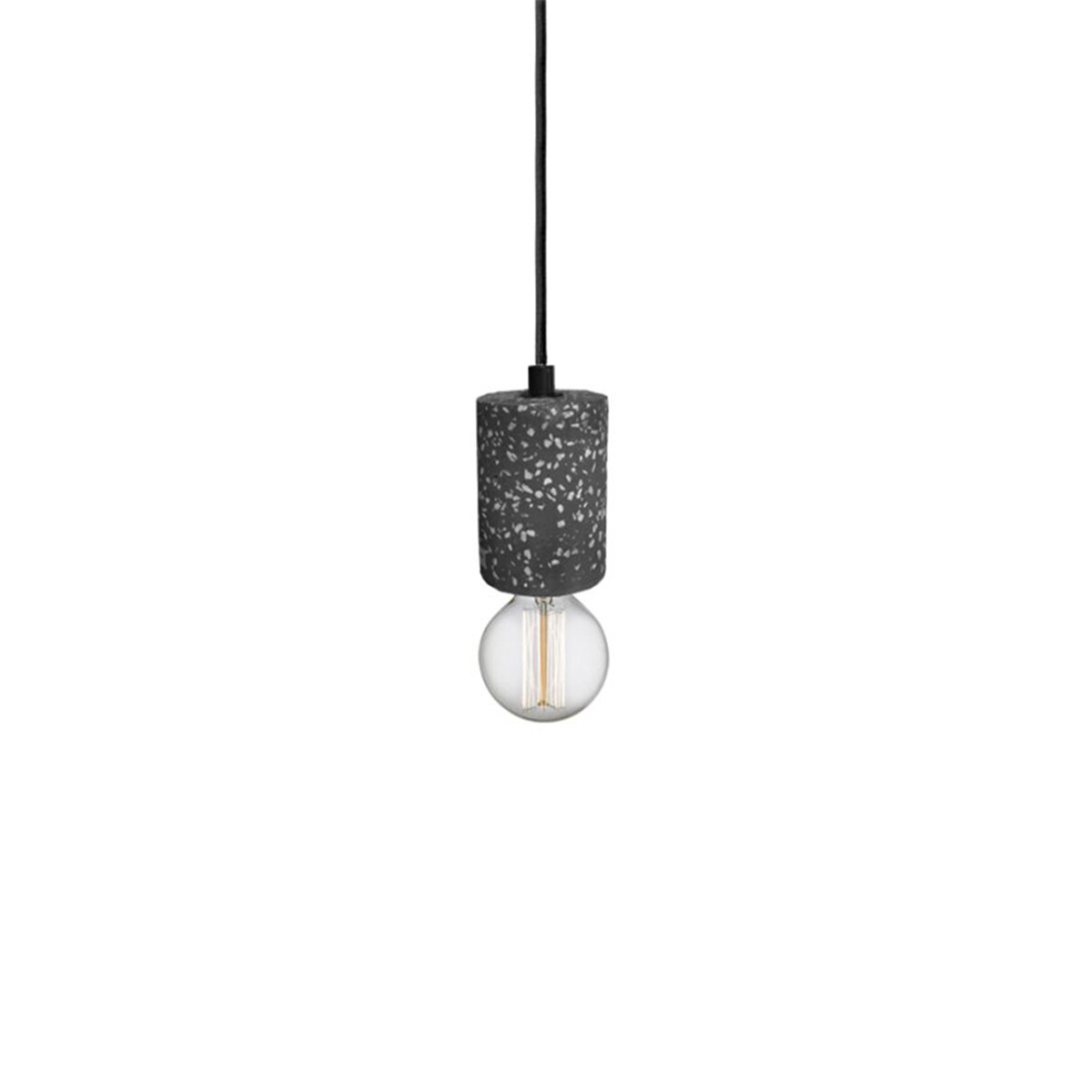 Luminaria Terrazo Black 