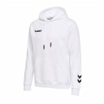 BUZO CANGURO GAMUZADO BLANCO