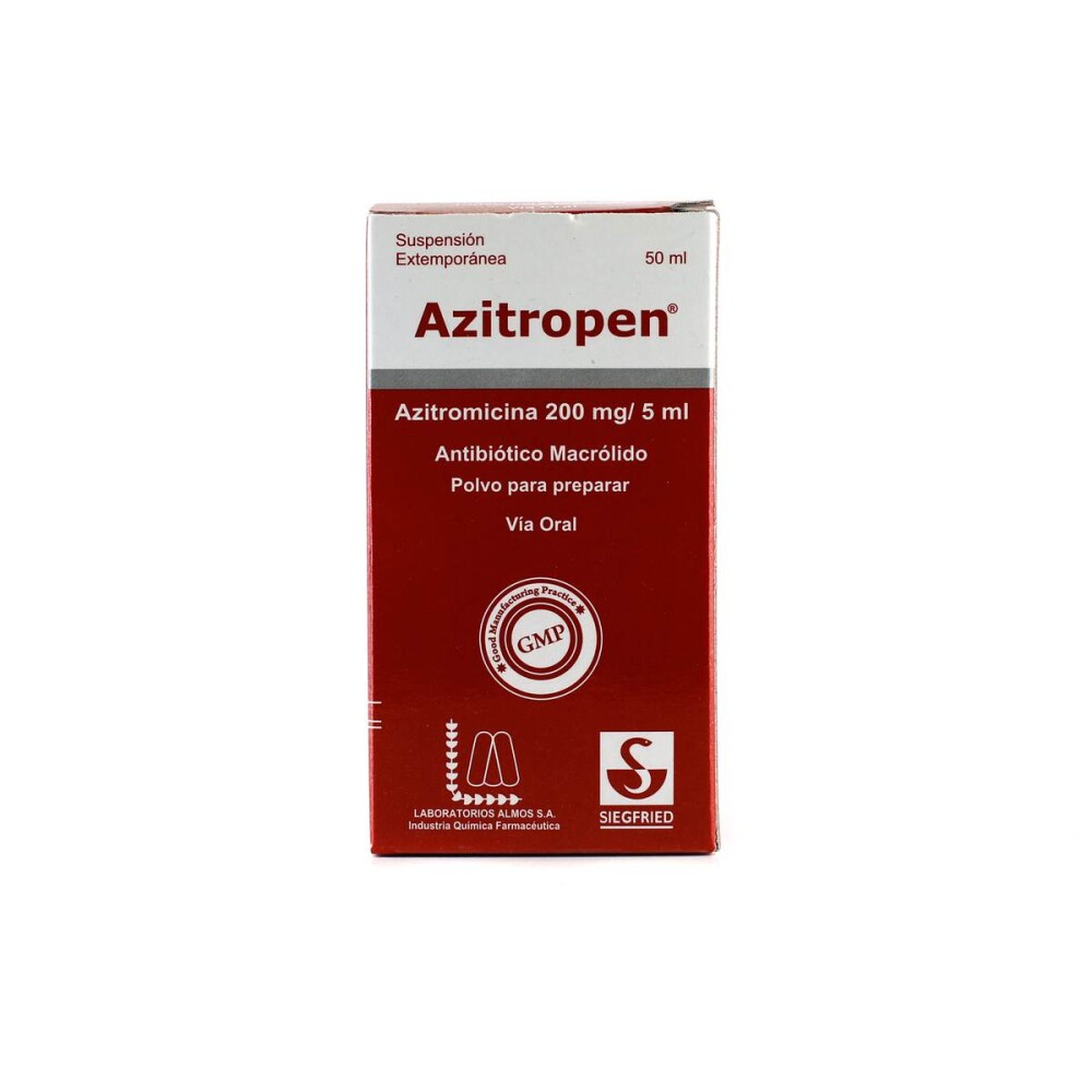 AZITROPEN 200 MG. SUSP. FR. X 50 ML. única