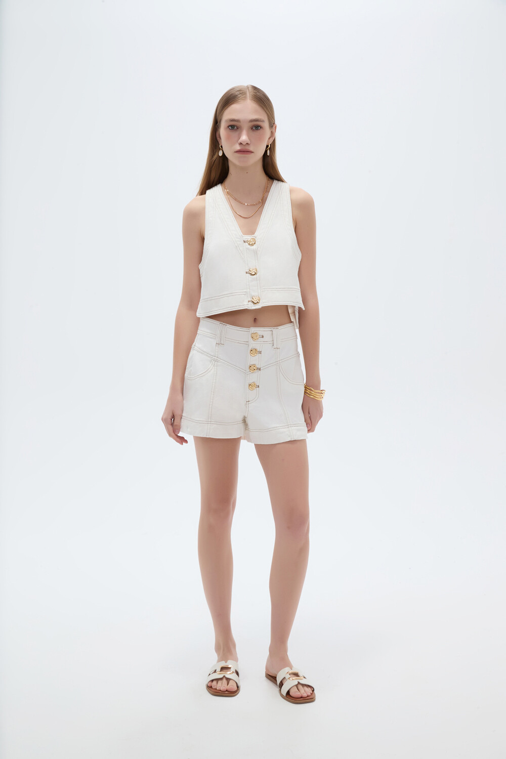 Chaleco Tilae Blanco