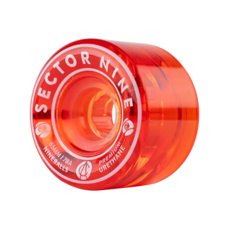 Rueda Sector 9 65 mm Por Unidad Rojo