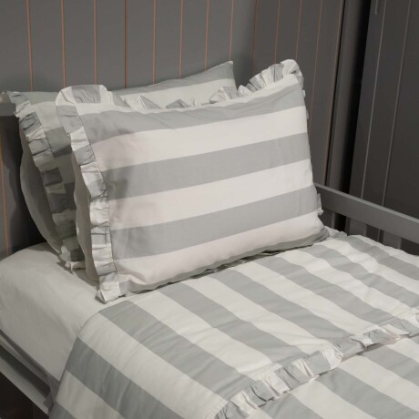 ACOLCHADO ALGODON NATURAL-BEIGE BIG STRIPES KIDS ARENA