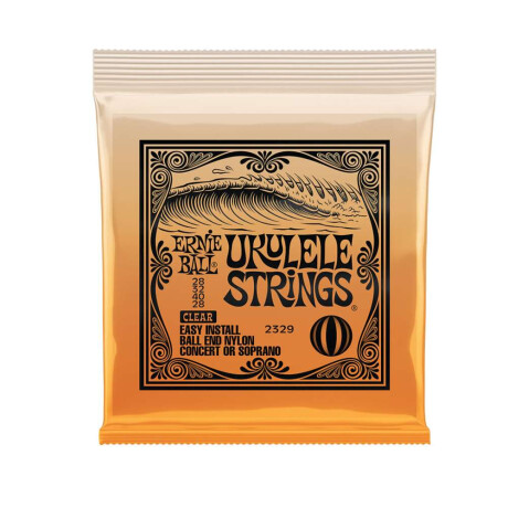 Encordado Ukelele Ernie Ball Soprano Concert Clear