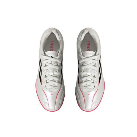 Championes adidas Copa pure IV CLUB TF J de niño White Black Pink
