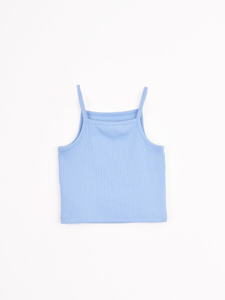 MUSCULOSA TERESA AZUL CLARO