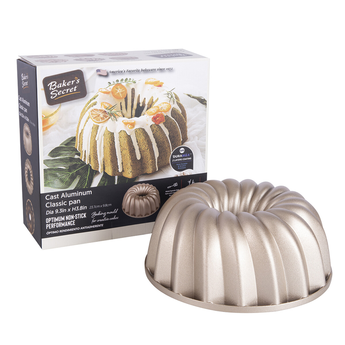 MOLDE TUBULAR P/TORTAS ALUMINIO D24x11CM CLASSIC 