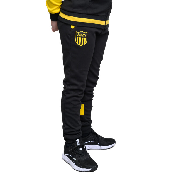 Pantalones Umbro FICILI PEÑAROL de Niños - 4P200183 Negro-amarillo