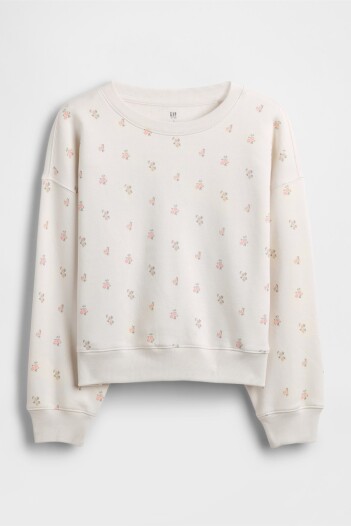 Buzo Deportivo Niña Floral Print