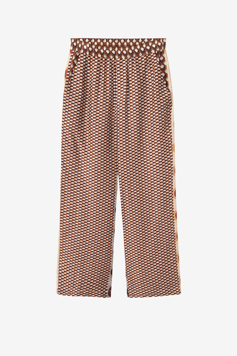 PANTALÓN RECTO Mostaza