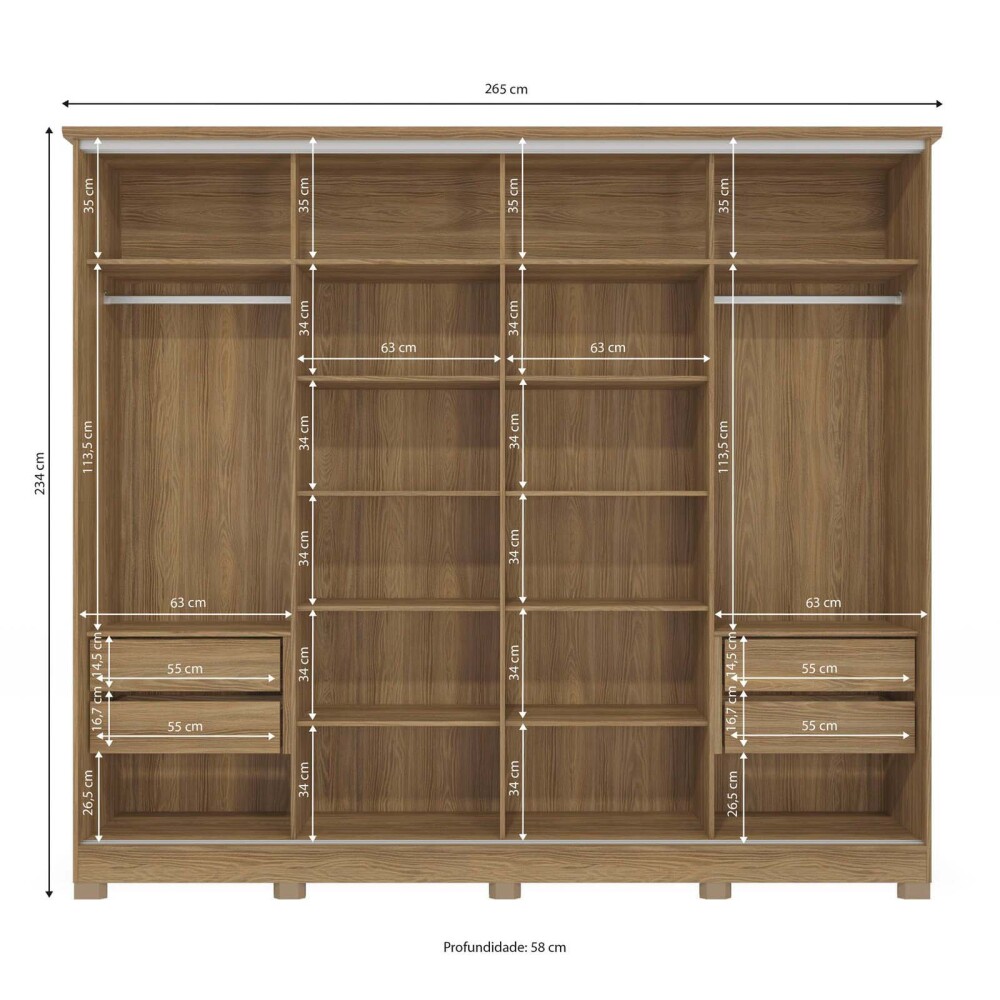 PLACARD 4 PUERTAS MDP VERDE HERITAGE