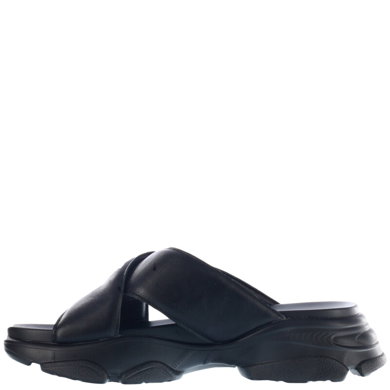 Sandalias de Mujer Miss Carol MALIKU con tiras cruzadas Negro