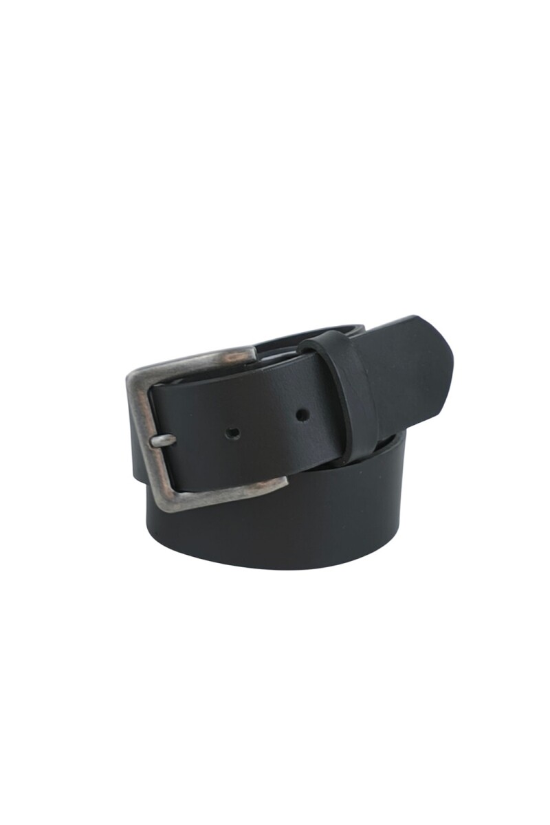 Cinturon de cuero 40 mm Marron oscuro