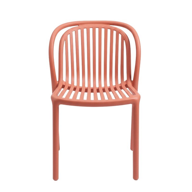 SILLA PLAST REJILLA TERRACOTA CL P/JARDIN Unica
