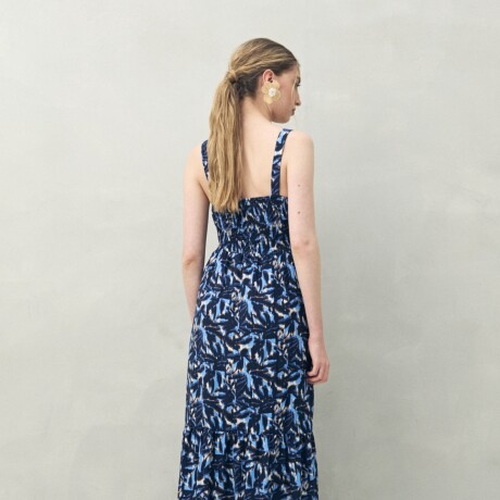 VESTIDO COCO Celeste Cielo