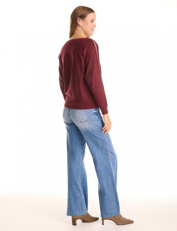 Buzo Dolman Cadena BORDEAUX