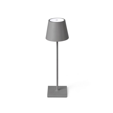 Lámpara de mesa LED inalámbrica 5W gris USB-C IX5002