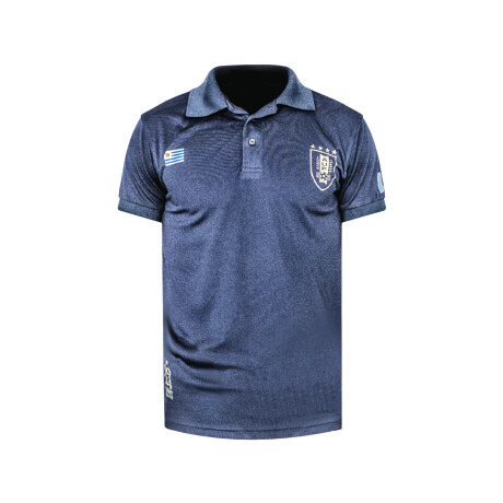 CAMISETA AUF TIPO POLO DRY FIT Navy