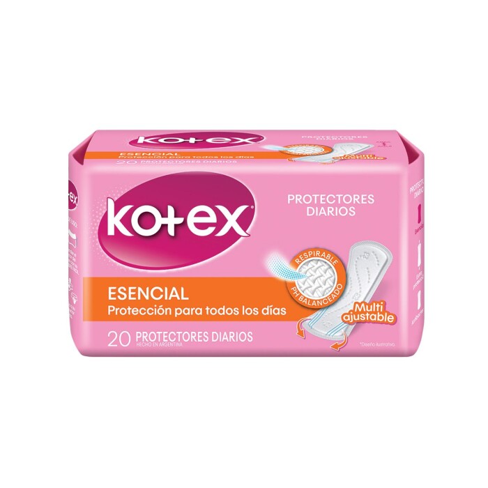 KOTEX PROTECTOR DIARIO ESENCIAL PAQ. X 2 única