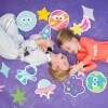 8 calcomanías Glo Pals galaxia antideslizantes para bañera GALAXY
