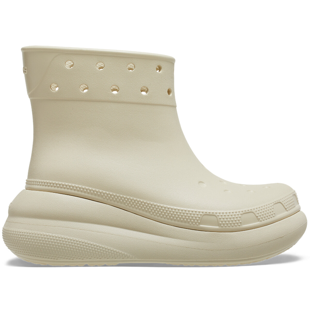 Botas Crocs Classic Crush - Beige 