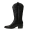 Botas de Mujer Miss Carol EDNA tejana con diseño en la caña Negro