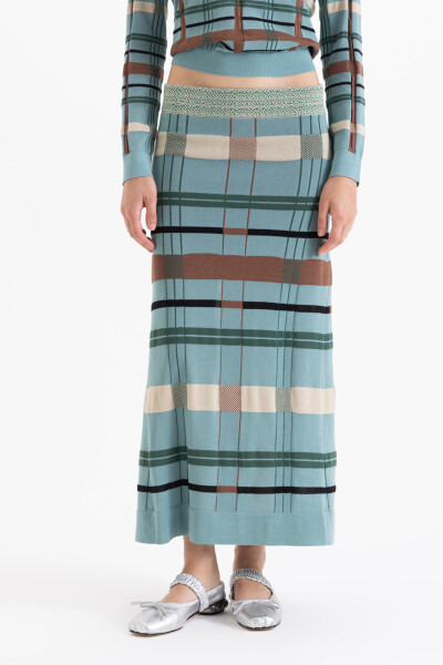 POLLERA NANTES Verde