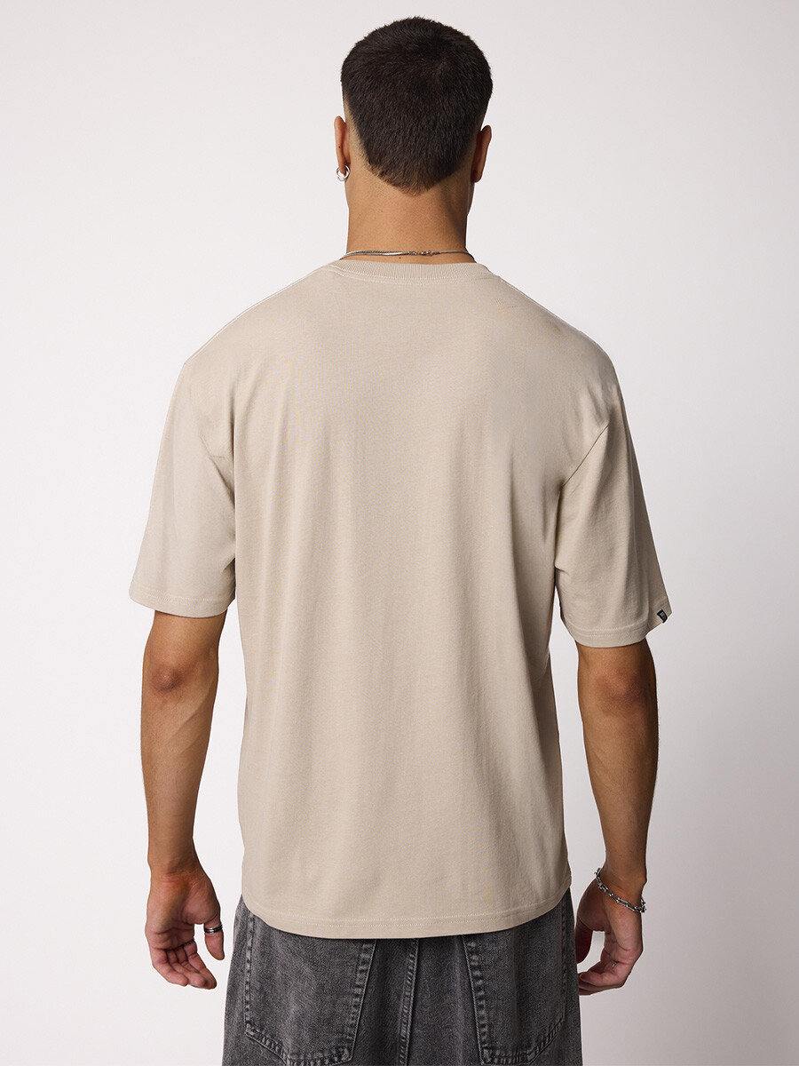T-SHIRT LAMBREW26 DIXIE Gris Piedra