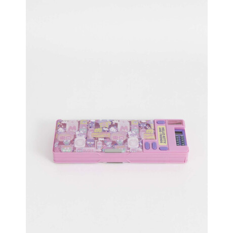 Cartuchera Retro ''hello Kitty'' Combinacion Multicolor