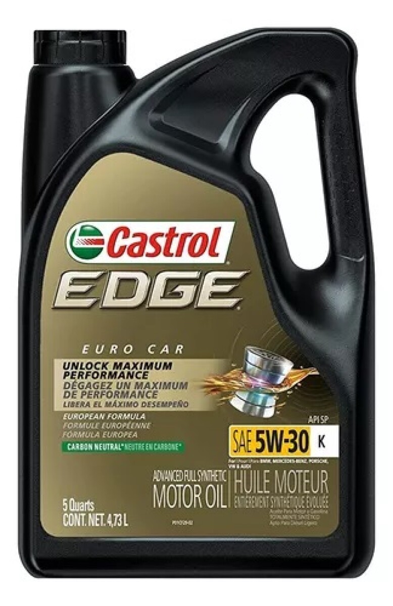 ACEITE 5W30 CASTROL EDGE AMAROK V6 