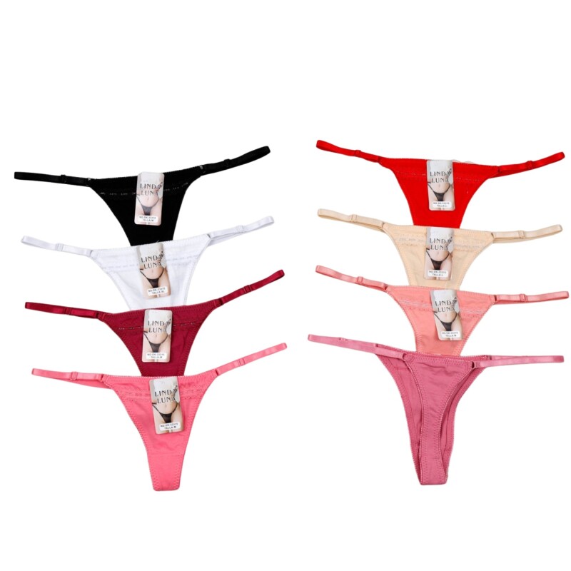 Tanga Colaless Colores Surtidos Talla XL