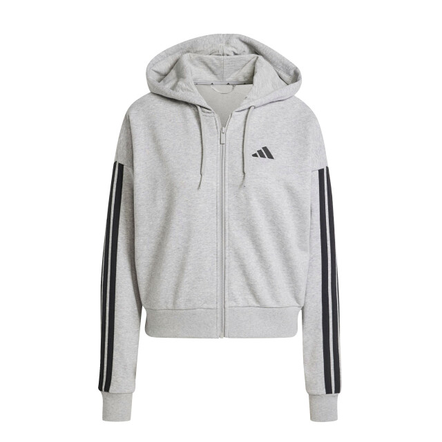 Campera de Mujer Adidas Gris - Negro