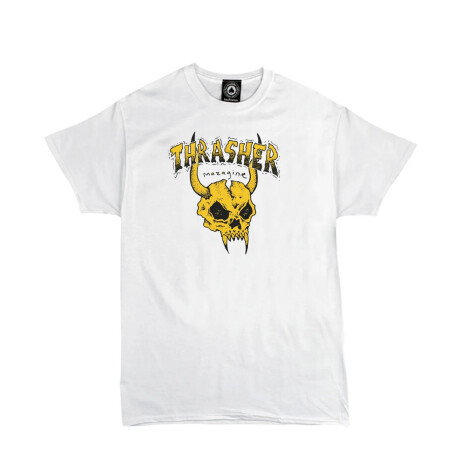 Remera Barbarian Thrasher - Blanco Remera Barbarian Thrasher - Blanco