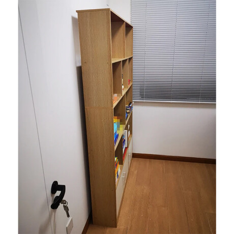 Estantería Biblioteca 5 Niveles 3 Puertas 100 cm x 178 cm 001